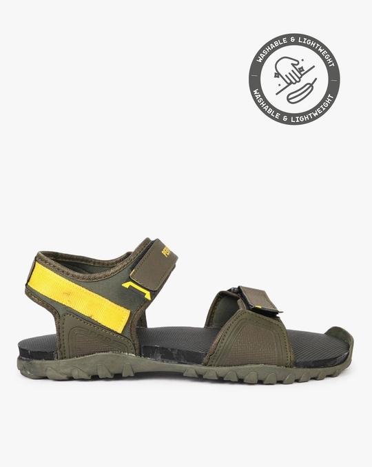 Double-Strap Sandals with Velcro Fastening