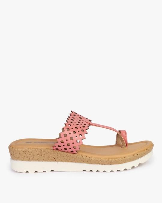 T-strap Flat Sandals