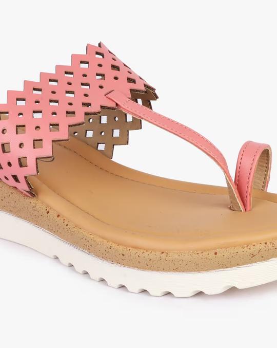 T-strap Flat Sandals