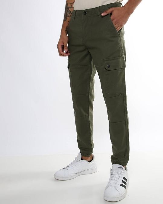 Flat-Front Cargo Joggers