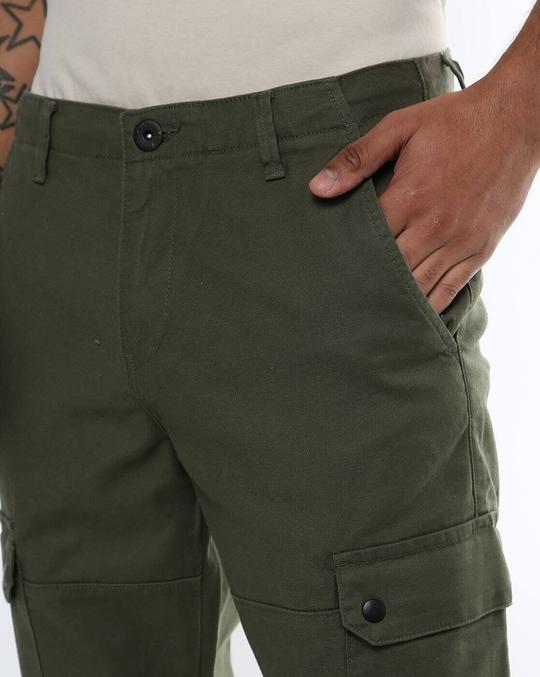 Flat-Front Cargo Joggers