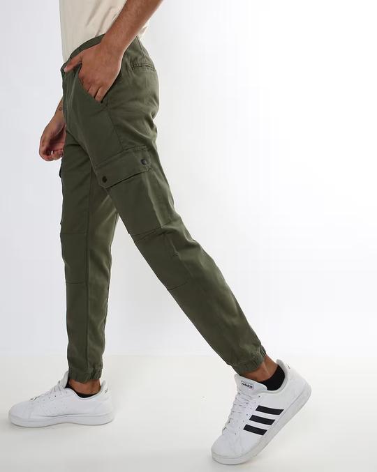 Flat-Front Cargo Joggers