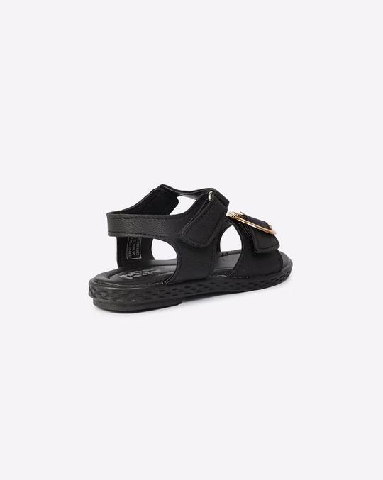 Double-Strap Sandals with Buckle Closure