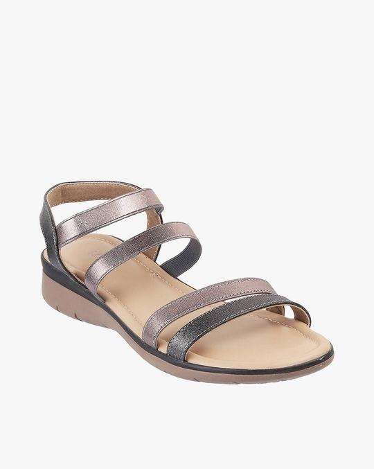 Women Strappy Slingback Flat Sandals