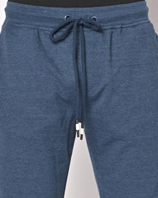Typographic Print Shorts with Drawstring Waistline