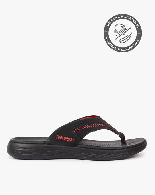 Thong-Strap Slip-On Sandals
