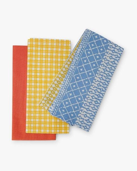 Set of 3 Cotton Kitchen Towels