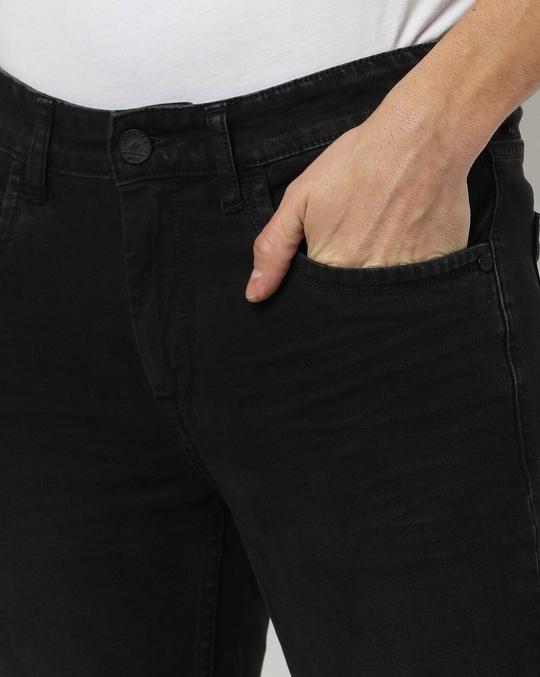 Men Cropped Fit Jeans