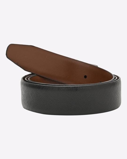 Leather Belt with Buckle Closure