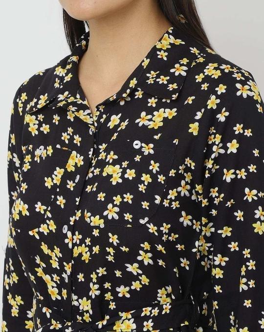 Floral Print Jumpsuit