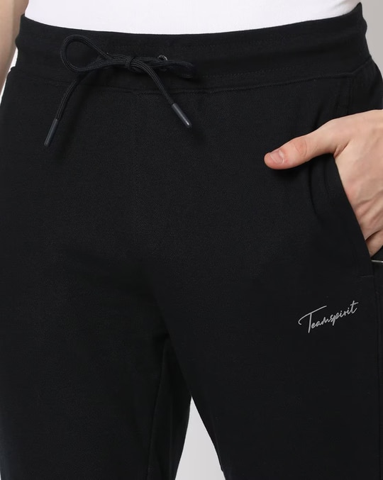 TEAMSPIRIT Men Panelled Joggers with Insert Pockets