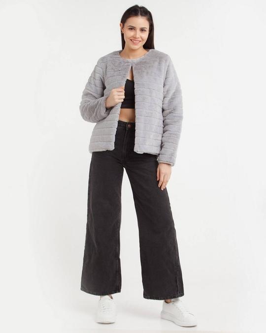 Faux-Fur Puffer Jacket