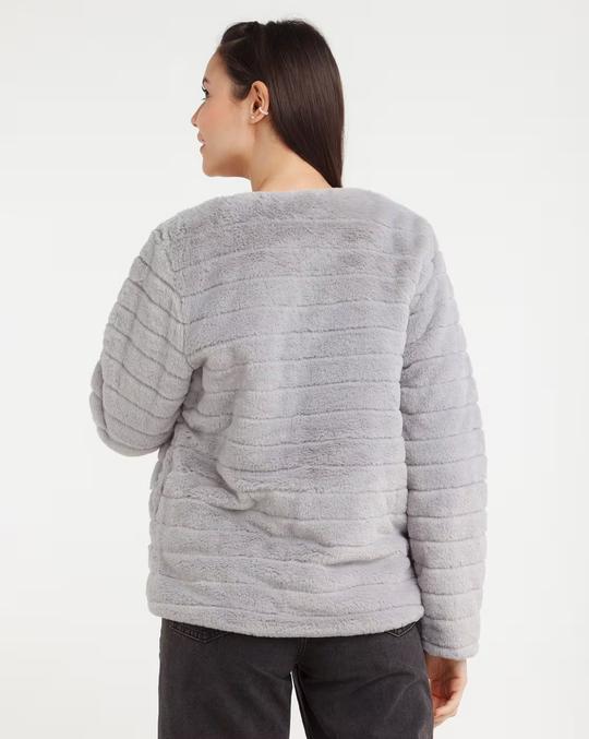 Faux-Fur Puffer Jacket