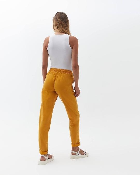 Women Elasticated Drawstring Waist Track Pants