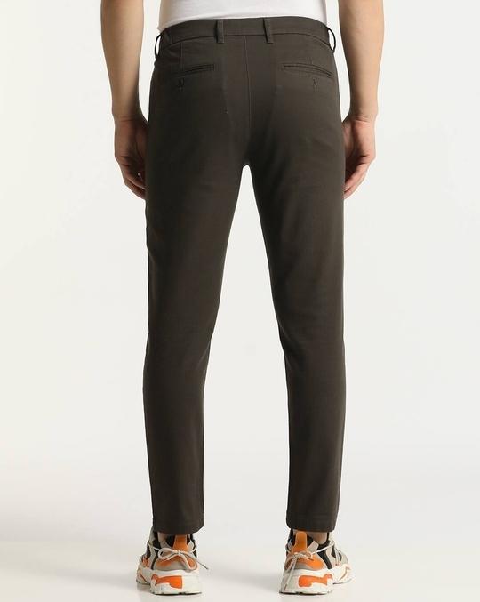 Slim Tapered Fit Flat-Front Trousers
