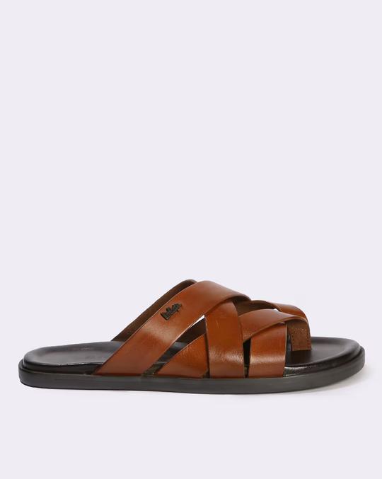 Men Criss-Cross Strappy Sandals