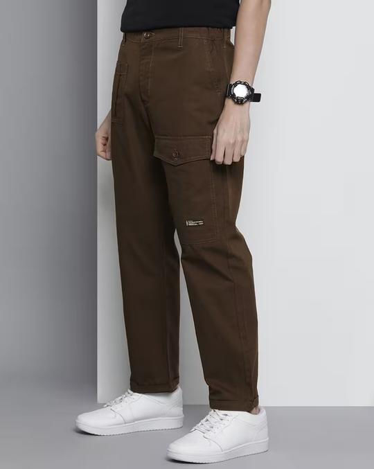 Men Relaxed Fit Cargo Pants