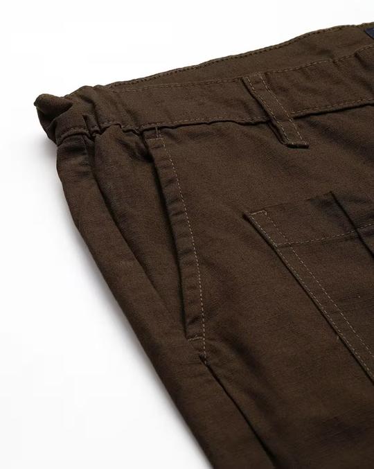 Men Relaxed Fit Cargo Pants