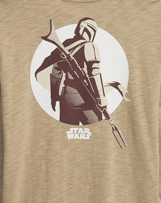 Star Wars Print Crew-Neck T-Shirt