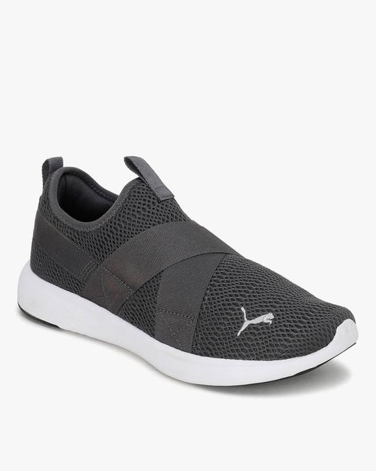 Men Softride Vital Strap Eng Mesh Running Shoes