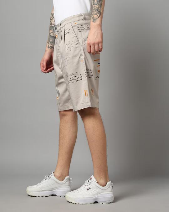 Men Geometric Print Regular Fit Shorts