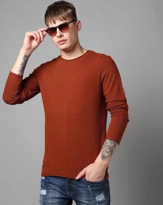 Men Slim Fit Crew-Neck T-Shirt