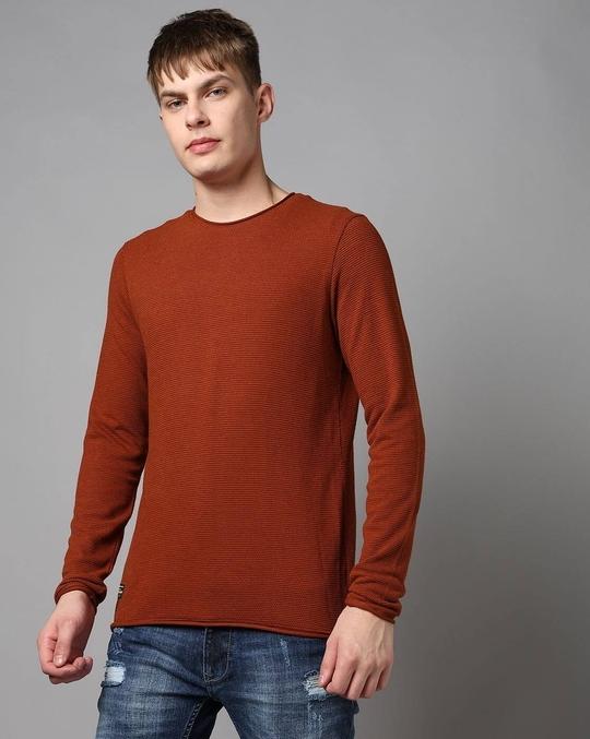 Men Slim Fit Crew-Neck T-Shirt