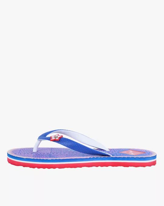 Women Thong-Strap Flip-Flops with Printed Footbed