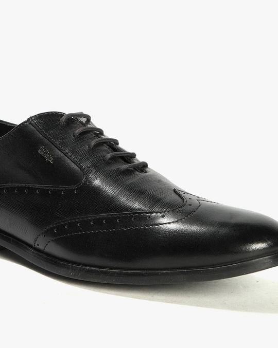 Men Semi- Brogue Oxford Shoes
