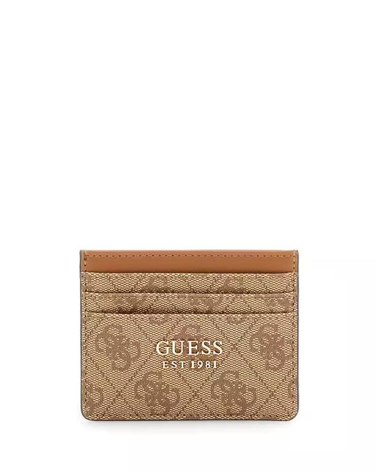 Latte Logo Print Orlina Boxed Envelope Wallet with Card Holder Set