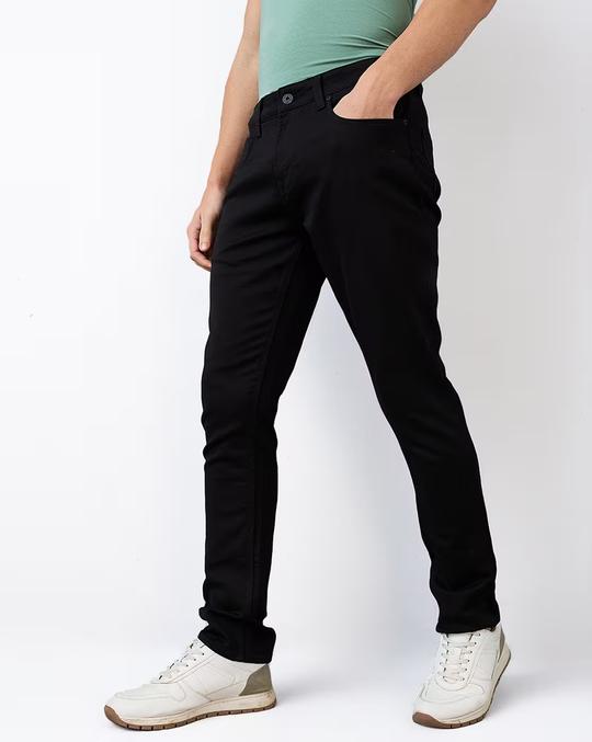 Men Low-Rise Slim Fit Jeans