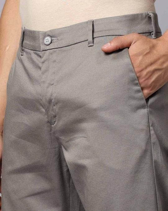 Men Straight Fit Chinos