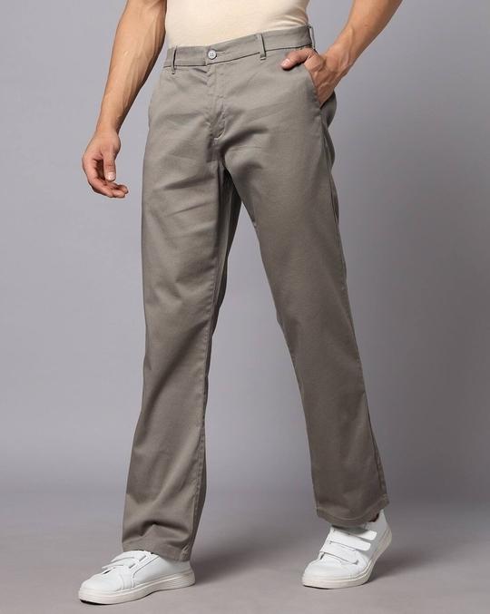 Men Straight Fit Chinos