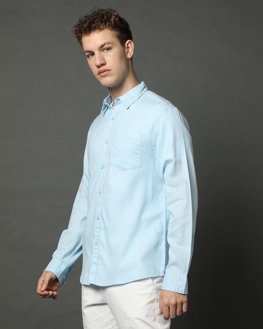 Men Cotton Dobby Regular Fit Shirt