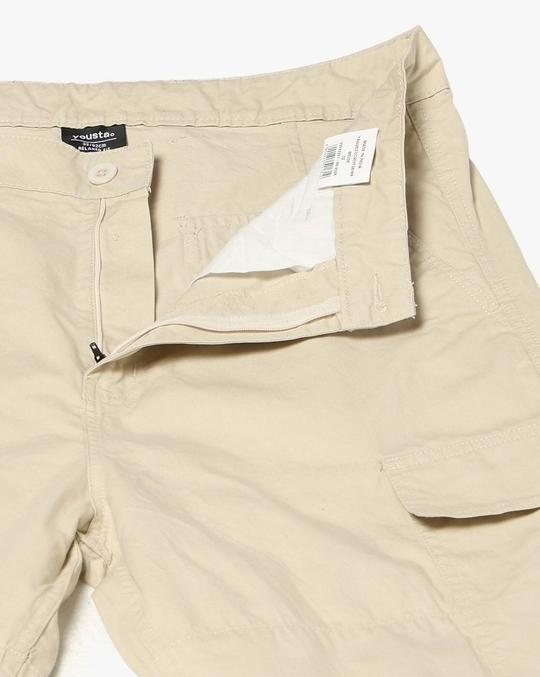 Men Relaxed Fit Cargo Trousers