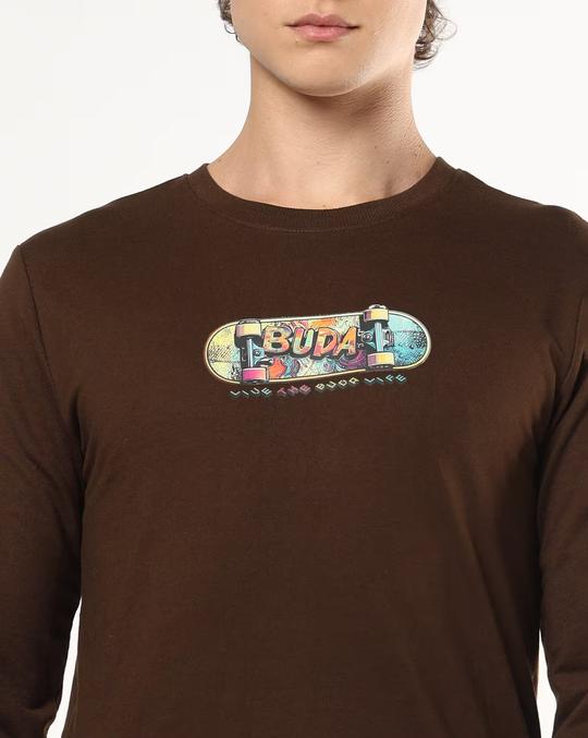 Regular Fit Crew-Neck Sweatshirt with Brand Print