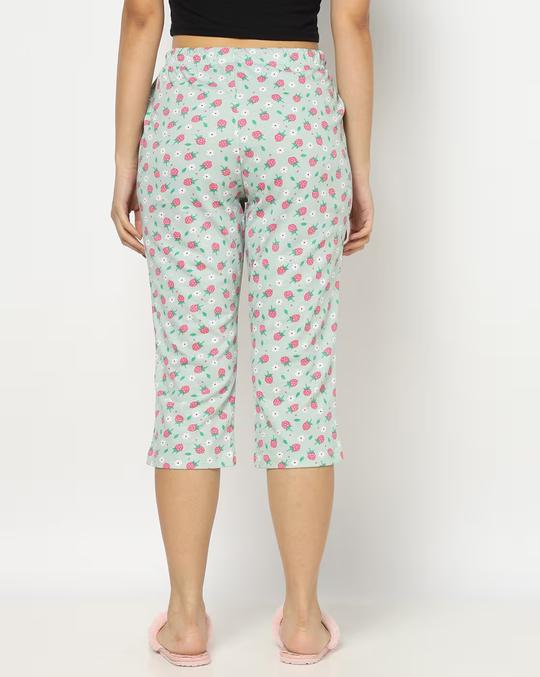 Women Floral Print Regular Fit Capris