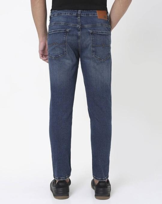 Men Mid-Rise Tapered Jeans