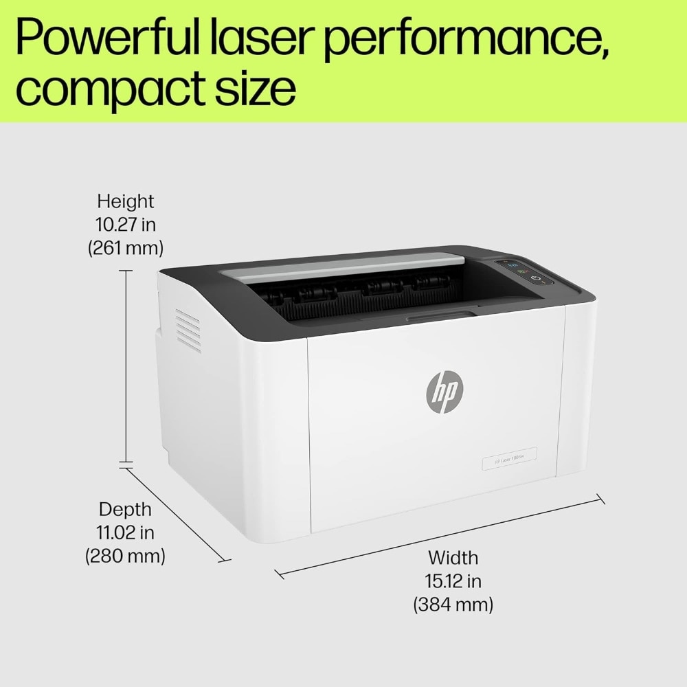 HP 1008W Monochrome Laser Printer - Image 4