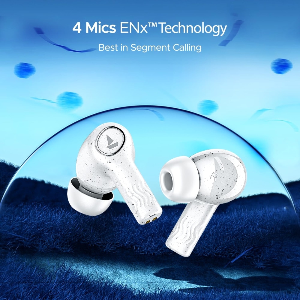 boAt Nirvana Iris TWS Earbuds (Quartz White) - Image 6