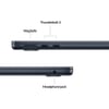 Apple MDHE4HN/A MacBook Air 13 (10-core Apple M5 Chip/16 GB/512 GB SSD/Mac OS/Liquid Retina), 34.46 cm (13.6 inch), Midnight