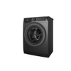 Electrolux 10 kg Front Load Fully Automatic Washing Machine, 1200 RPM, HygienicCare, EcoInverter motor, Quick cycles, Adjust Tempratures (EWF1024M3SB)
