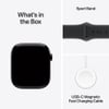 Apple Watch Series 11 GPS 46 mm Jet Black Aluminium Case with Black Sport Band - M/L