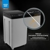 Voltas Beko 6.5 kg Top Load, 700 RPM, Double Water Fall, 4 Wash Program, Wing Pulsator, Lint Filter, Grey, 5 Star (WTL6504UEA)