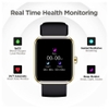 boAt Xtend Smart Watch with Alexa Built-in, 4.29 cm (1.69 inch) HD Display, Multiple Watch Faces, Stress Monitor, HR & SpO2 Monitoring, 14 Sports Modes, Sleep Monitor, 5 ATM & 7 Days Battery Life( Pitch Black)