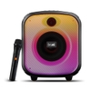 boAt PartyPal 63 Pro Bluetooth Speaker with 30 W Signature Sound, Karaoke with Mic, Customizable RGB LEDs, Wireless Mic, Upto 8 hrs Playback, BT v5.3, TWS Mode, Bass Boost, AUX & Port (Midnight Black)