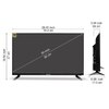 Sansui Prime Series 80 cm (32 inch) HD Ready Smart LED TV JSY32SKHD (BLACK) with Bezel-less Design
