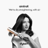 Dyson Airstrait Hair Straightner, Jasper Plum