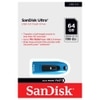 SanDisk Ultra 64 GB CZ48 USB 3.0 Flash Drive, Blue, 130 MB/sec