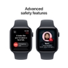Apple Watch SE 3 GPS 44 mm Midnight Aluminium Case with Midnight Sport Band - S/M